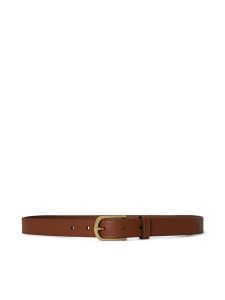 LAUREN RALPH LAUREN Pasek 412P15694001 Brązowy. Brązowe paski Lauren Ralph Lauren, bez wzorów, ze skóry. Za 379,99 zł.