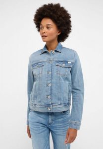 DAMSKA KURTKA JENSOWA MUSTANG Santa Rosa Denim Jacket Denim Blue 1015593 5000 301. Niebieskie kurtki Mustang, m, bez wzorów, z denimu, bez kaptura. Za 269,99 zł.