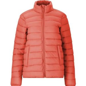 Damska kurtka puchowa Whistler Arubi. Brązowe kurtki WHISTLER, bez wzorów, z puchu, bez kaptura. Za 269,00 zł.