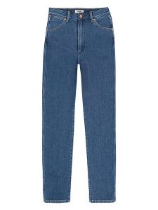Wrangler Dżinsy - Regular fit - w kolorze niebieskim rozmiar: W31/L34. Niebieskie jeansy Wrangler, z aplikacjami, z podwyższonym stanem. Za 153,71 zł.