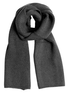 MOSS COPENHAGEN Szal "Rachelle" w kolorze szarym rozmiar: onesize. Szare szaliki Moss Copenhagen, bez wzorów, z materiału. Za 134,85 zł.