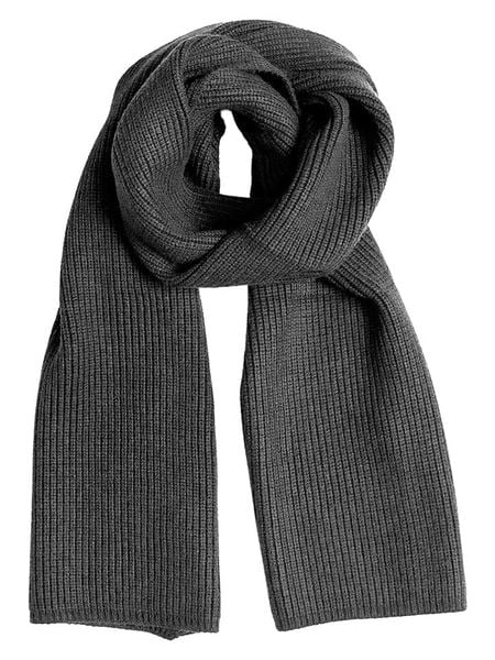 MOSS COPENHAGEN Szal "Rachelle" w kolorze szarym rozmiar: onesize. Szare szaliki Moss Copenhagen, bez wzorów, z materiału. Za 130,81 zł.