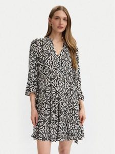 Vero Moda Sukienka codzienna Menny 10341543 Czarny Regular Fit. Czarne kombinezony Vero Moda, xs, bez wzorów, z wiskozy, bez kołnierzyka, bez ramiączek. Za 179,99 zł.