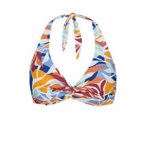 Kostium kąpielowy top z krzyżowym wiązaniem dla kobiet Barts Mooroh. Białe bikini Barts, bez wzorów. Za 226,00 zł.
