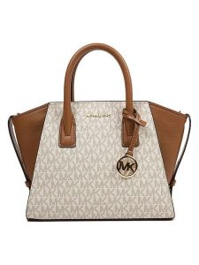 Michael Kors Torebka w kolorze jasnobrązowo-beżowym - 31 x 19 x 13 cm rozmiar: onesize. Brązowe torebki klasyczne Michael Kors, bez wzorów, z materiału, przez ramię, bez dodatków. Za 674,39 zł.
