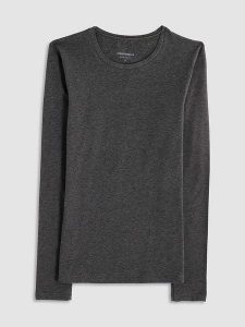 COTONELLA Koszulka w kolorze szarym rozmiar: M. Szare bluzki COTONELLA, m, bez wzorów, z bawełny, bez kołnierzyka, bez ramiączek. Za 34,99 zł.