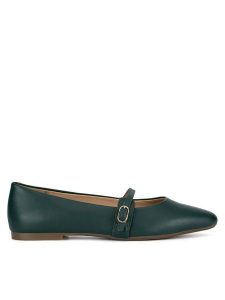 Sergio Bardi Baleriny RST-E1065-03SB Zielony. Zielone balerinki Sergio Bardi, bez wzorów, ze skóry, bez obcasa, bez zapięcia. Za 229,99 zł.