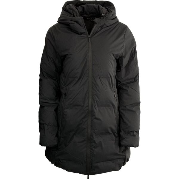 Eureka Black M Zimowa kurtka dla kobiet - Styl i komfort. Czarne kurtki THE RUNNING REPUBLIC, na zimę, m, bez wzorów, bez kaptura. Za 308,99 zł.