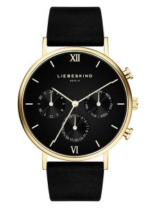 Liebeskind Chronograf w kolorze czarnym rozmiar: onesize. Czarne, analogowe zegarki Liebeskind. Za 404,99 zł.