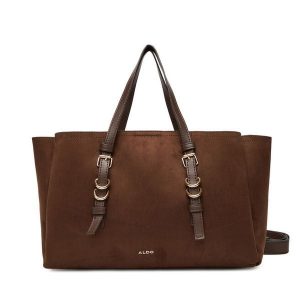 Torebka Aldo. Brązowe torebki klasyczne ALDO, bez wzorów, bez dodatków. Za 399,99 zł.