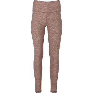 Damskie legginsy Athlecia Alma. Brązowe legginsy ENDURANCE, bez wzorów, z materiału. Za 180,50 zł.