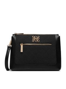 Nine West Torebka CEO-BLUSH ELEGANCE-JH7270 Czarny. Czarne torebki klasyczne Nine West, bez wzorów, ze skóry, bez dodatków. Za 249,99 zł.