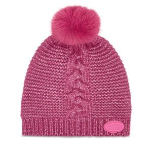 Czapka Guess. Czerwone czapki Guess, z aplikacjami. Za 99,99 zł.