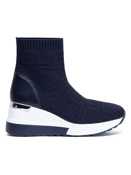 Foreverfolie Sneakersy w kolorze granatowo-białym rozmiar: 41. Niebieskie trampki Foreverfolie, bez wzorów, za kostkę, bez zapięcia. Za 132,05 zł.