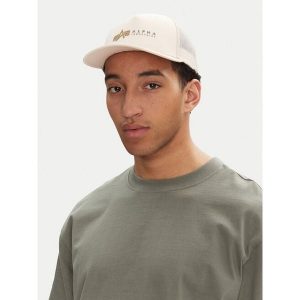 Czapka z daszkiem Alpha Industries. Czapki Alpha Industries, bez wzorów. Za 79,99 zł.