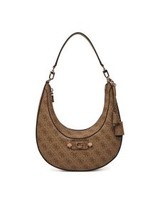 Guess Torebka Lindsey HWSG97 49010 Brązowy jasny. Brązowe torebki klasyczne Guess, z aplikacjami, ze skóry, bez dodatków. Za 584,99 zł.