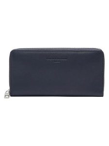 Liebeskind Berlin Skórzany portfel "Sally" w kolorze granatowym - 19 x 9 x 2 cm rozmiar: onesize. Niebieskie portfele Liebeskind Berlin, bez wzorów, z materiału. Za 272,95 zł.