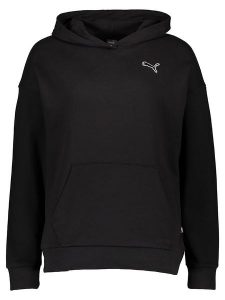 Puma Bluza "Better Essentials" w kolorze czarnym rozmiar: L. Czarne bluzy Puma, l, bez wzorów, z bawełny, z kapturem. Za 127,35 zł.