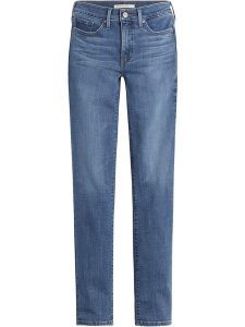 Levi's Dżinsy - Slim fit - w kolorze niebieskim rozmiar: W28/L32. Niebieskie jeansy Levi's®, z aplikacjami. Za 192,79 zł.