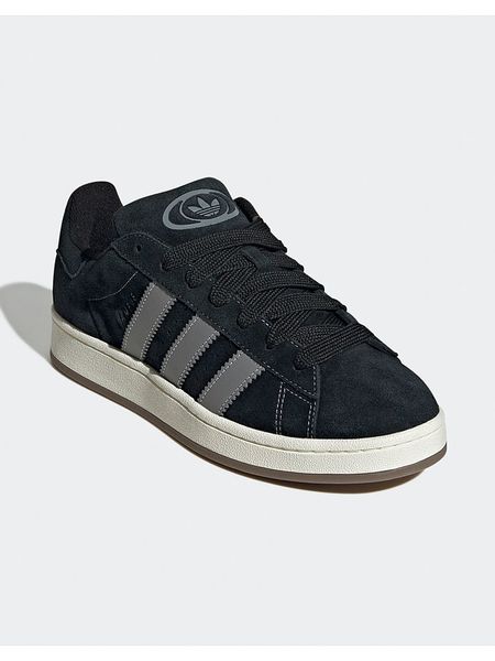 Adidas Skórzane sneakersy "Campus 00s" w kolorze czarnym rozmiar: 44. Czarne trampki ADIDAS, bez wzorów, bez zapięcia. Za 314,01 zł.