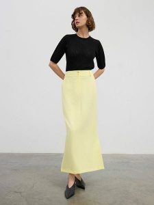 BGN Spódnica w kolorze żółtym rozmiar: 36. Żółte spódnice BGN, na co dzień, bez wzorów, maxi. Za 78,99 zł.