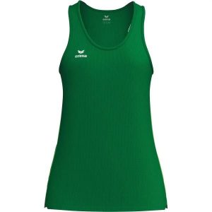 Damski tank top Erima T&F Wings. Zielone topy Erima, bez wzorów, sportowe, bez kołnierzyka, bez ramiączek. Za 194,50 zł.
