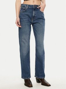 HUGO Jeansy Elyah 50520615 Niebieski Regular Fit. Niebieskie jeansy Hugo, bez wzorów, z bawełny. Za 259,99 zł.
