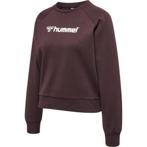 Bluza damska Hummel Stella. Brązowe bluzy Hummel, bez wzorów, bez kaptura. Za 184,50 zł.