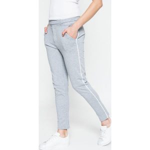 Answear - Spodnie Sporty Fusion. Szare rurki marki ANSWEAR, z bawełny. W wyprzedaży za 69,90 zł.