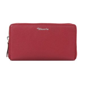 Tamaris Portmonetka TAS Amanda Portfele 1 ct Czerwony Damski. Czerwone portfele Tamaris, bez wzorów, ze skóry. Za 305,99 zł.