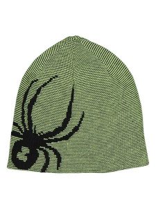 SPYDER Czapka-beanie "Reversible Bug" w kolorze zielonym rozmiar: XS/S. Zielone czapki Spyder, bez wzorów, ze splotem. Za 109,78 zł.