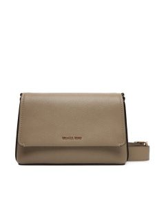 MICHAEL Michael Kors Torebka Nessa 30T5G8ZM1L Beżowy. Brązowe torebki klasyczne MICHAEL Michael Kors, bez wzorów, ze skóry, bez dodatków. Za 679,99 zł.