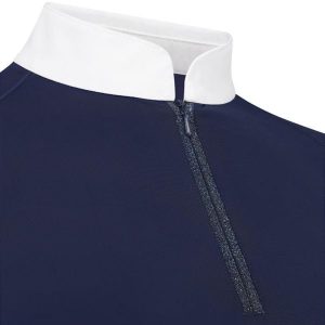 Damska koszula konkursowa z długim rękawem na zamek Kentucky Horsewear Classic. Białe koszule KENTUCKY HORSEWEAR, s, bez wzorów, z materiału, bez kołnierzyka, bez ramiączek. Za 481,00 zł.