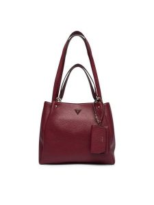 Guess Torebka Lorella HWBG23 06230 Bordowy. Czerwone torebki klasyczne Guess, z aplikacjami, ze skóry, bez dodatków. Za 634,99 zł.
