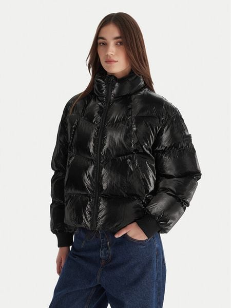 HUGO Kurtka zimowa Fiorella 50546368 Czarny Regular Fit. Czarne kurtki Hugo, na zimę, s, bez wzorów, z syntetyku, bez kaptura. Za 599,99 zł.