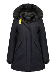 ANAPURNA Parka w kolorze granatowym rozmiar: M. Niebieskie płaszcze ANAPURNA, m, bez wzorów, bez kaptura. Za 220,12 zł.