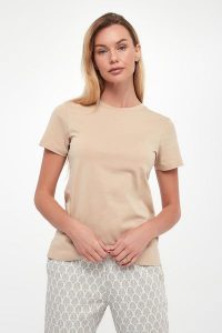 T-shirt damski Tia JOOP!. T-shirty JOOP!, m, bez wzorów, bez kołnierzyka, bez ramiączek. Za 269,00 zł.