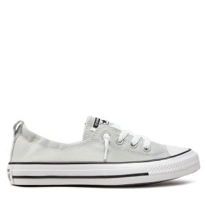 Trampki Converse. Brązowe trampki Converse, bez wzorów, bez zapięcia. Za 169,99 zł.