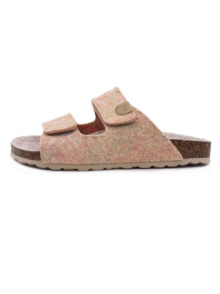 Billowy Klapki w kolorze jasnoróżowym rozmiar: 38. Różowe klapki Billowy, bez wzorów, z otwartym noskiem, bez obcasa. Za 122,67 zł.