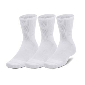 Skarpety Under Armour 3-Maker Mid Crew 3 pary. Białe skarpetki Under Armour, bez wzorów. Za 69,99 zł.