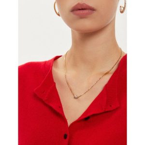 Naszyjnik Guess. Żółte naszyjniki Guess, złote. Za 229,99 zł.
