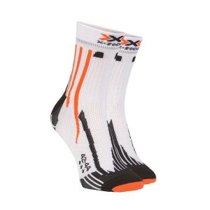 Skarpety biegowe X-Socks Run Speed Two 4.0. Białe skarpetki X-Socks, bez wzorów. Za 120,00 zł.
