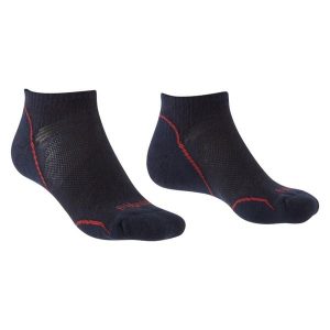 Skarpety do trekkingu Bridgedale Ultra Light T2 Merino Performance Low. Niebieskie skarpetki Bridgedale, bez wzorów. Za 105,38 zł.