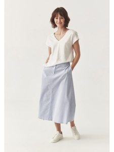 TATUUM Spódnica w kolorze błękitno-białym rozmiar: 36. Niebieskie spódnice Tatuum, bez wzorów, maxi. Za 161,34 zł.