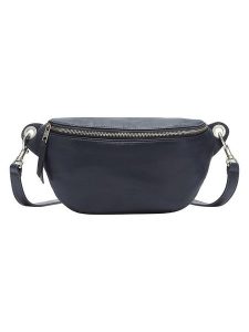 Liebeskind Berlin Skórzana saszetka "Tavia" w kolorze granatowym - 32 x 14 x 7 cm rozmiar: onesize. Niebieskie nerki i saszetki Liebeskind Berlin, bez wzorów, z materiału. Za 304,95 zł.
