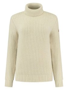 TRAVELIN' Golf "Boda" w kolorze kremowym rozmiar: XXL. Brązowe swetry oversize Travelin', xxl, bez wzorów, z wełny, bez ramiączek. Za 282,99 zł.