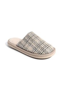 Confly Kapcie w kolorze beżowym rozmiar: 36. Brązowe kapcie Confly, bez wzorów. Za 56,66 zł.