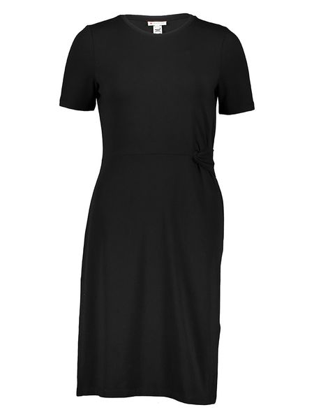 Street One Sukienka w kolorze czarnym rozmiar: 34. Czarne sukienki Street One, bez wzorów, street, bez kołnierzyka, bez ramiączek, midi. Za 74,11 zł.