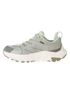 HOKA ONE ONE Buty "Anacapa low GTX" w kolorze beżowym do biegania rozmiar: 43 1/3. Brązowe buty sportowe Hoka One One, bez wzorów, z gore-texu, bez zapięcia, do biegania, gore-tex. Za 439,24 zł.