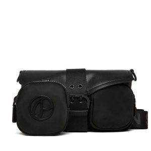 Torebka Pepe Jeans. Czarne torebki klasyczne Pepe Jeans, bez wzorów, z jeansu, bez dodatków. Za 309,99 zł.
